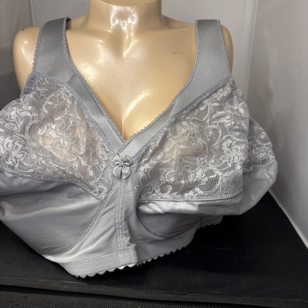 Glamorise MagicLift® Full-Figure Support Bra gray new size 54dd